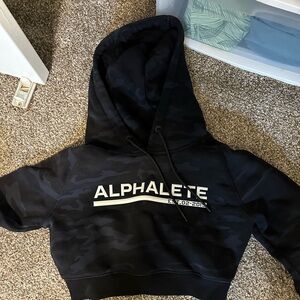 Alphalete cropped sweatshirt